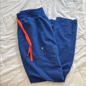 Figs Blue Scrub Pant